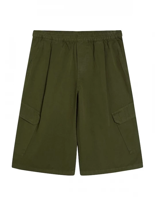 Foto van product Bershka Cargobroek olijfgroen