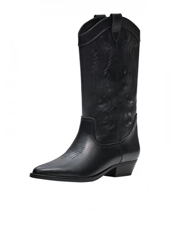 Foto van product Bershka Cowboylaarzen zwart