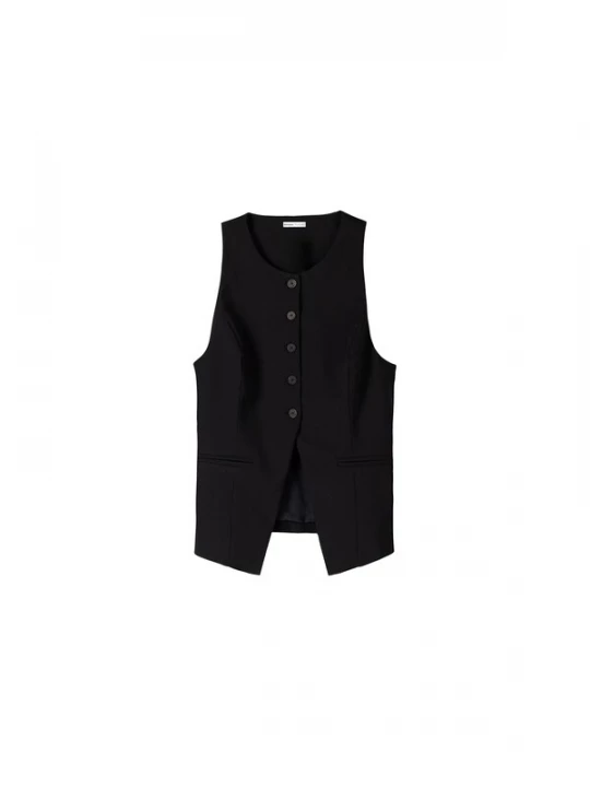 Foto van product Bershka Gilet zwart