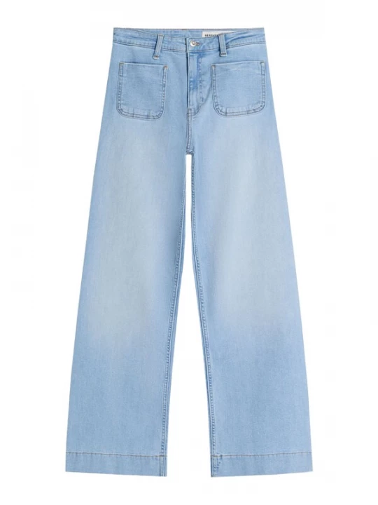 Foto van product Bershka Jeans blauw denim