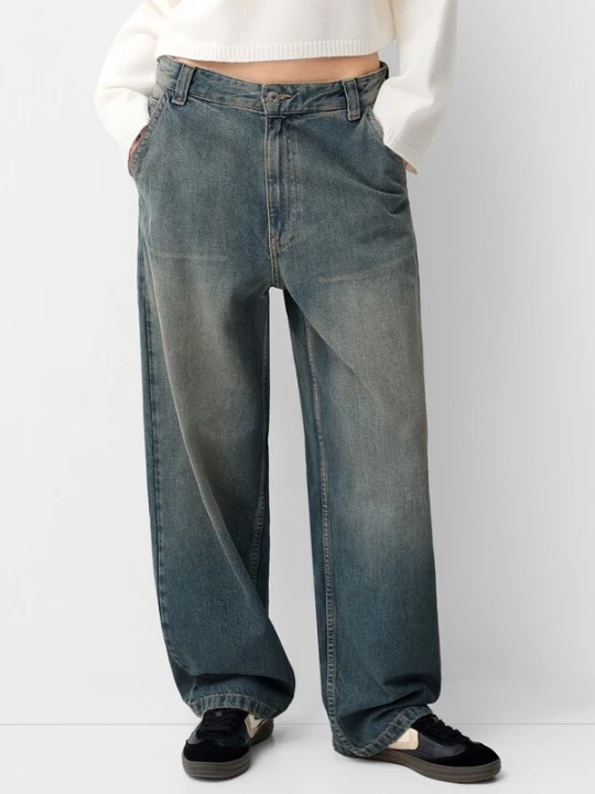 Foto van product Bershka Jeans blauw denim