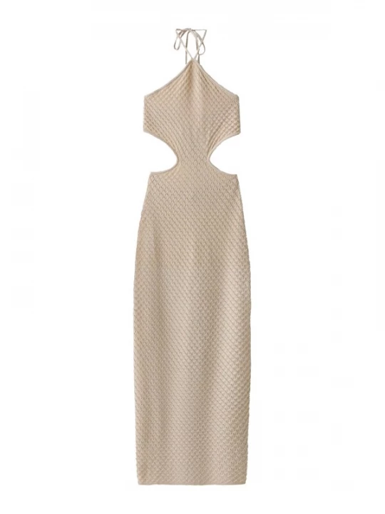 Foto van product Bershka Jurk beige