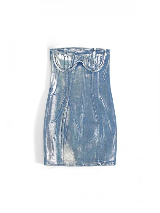 Foto van product Bershka Jurk blauw