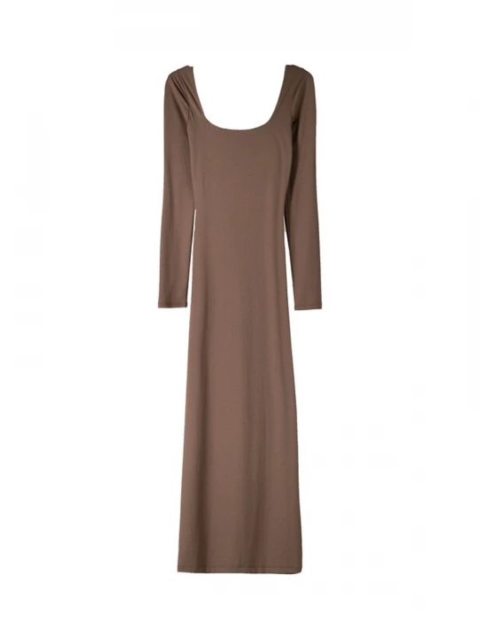 Foto van product Bershka Jurk bruin