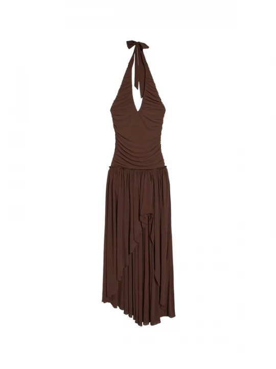 Foto van product Bershka Jurk bruin