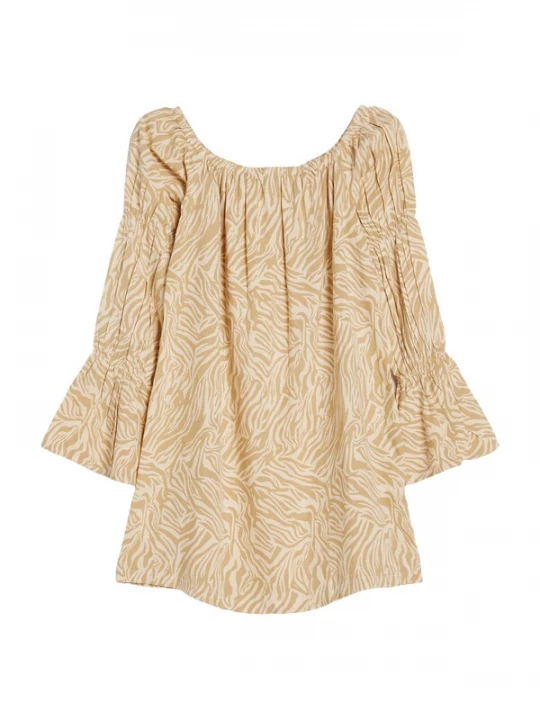 Foto van product Bershka Jurk camel / taupe