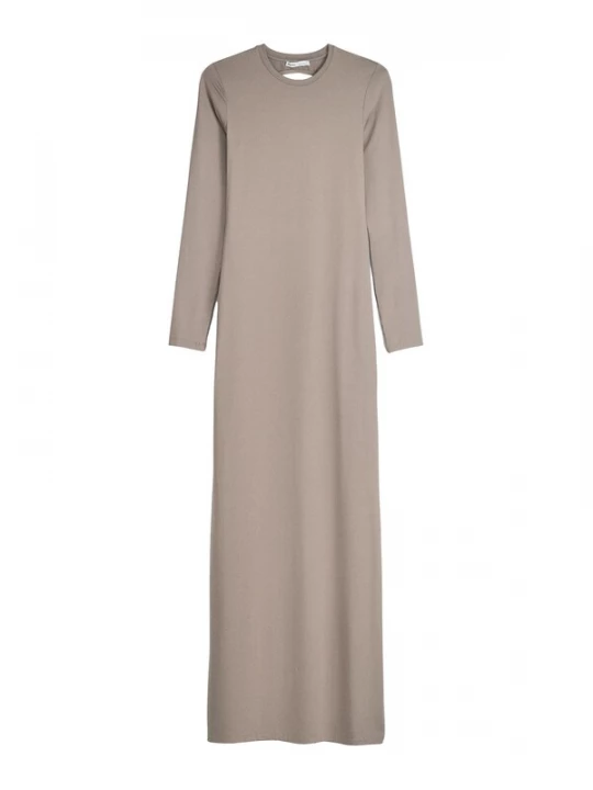 Foto van product Bershka Jurk donkerbeige