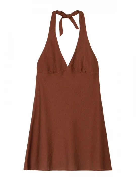 Foto van product Bershka Jurk donkerbruin