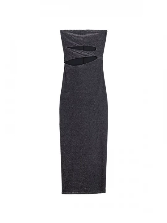 Foto van product Bershka Jurk donkergrijs