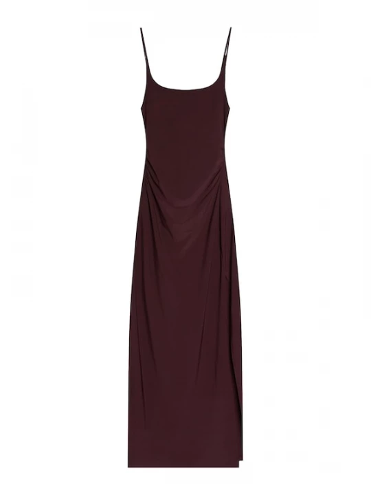 Foto van product Bershka Jurk donkerrood