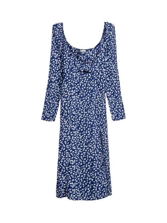 Foto van product Bershka Jurk enziaan / wit
