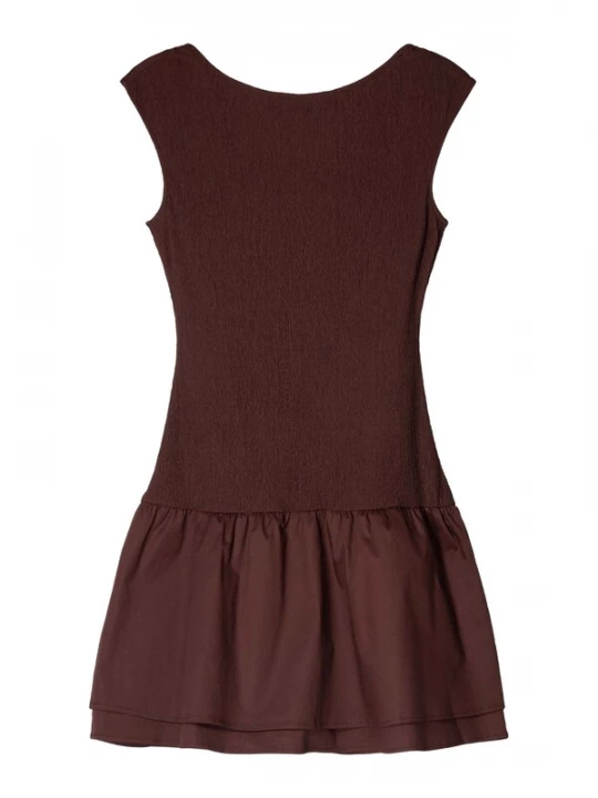 Foto van product Bershka Jurk kastanjebruin