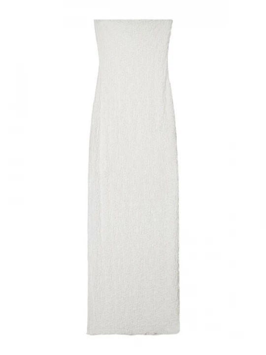 Foto van product Bershka Jurk lichtbeige