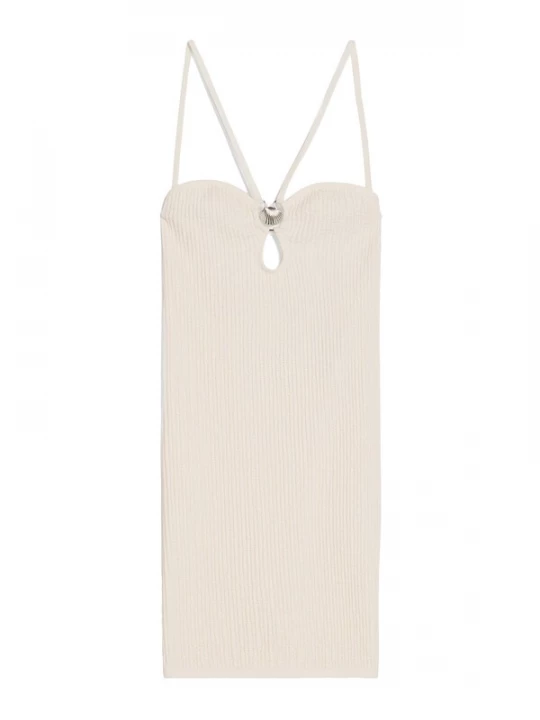 Foto van product Bershka Jurk natuurwit
