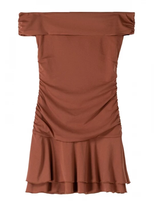 Foto van product Bershka Jurk roestbruin