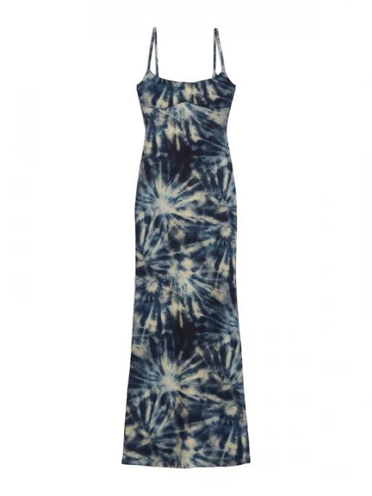 Foto van product Bershka Jurk taupe / donkerblauw