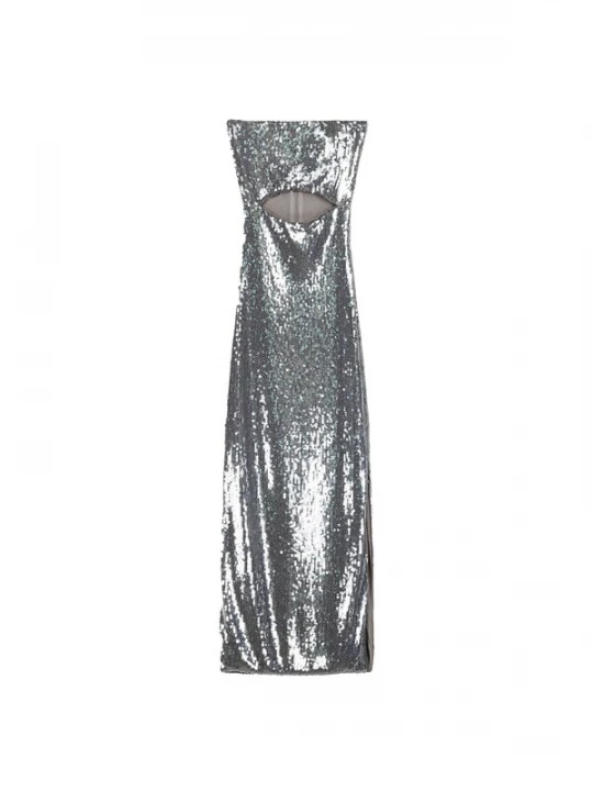 Foto van product Bershka Jurk zilver