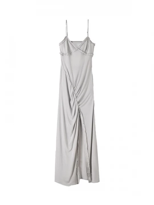 Foto van product Bershka Jurk zilvergrijs