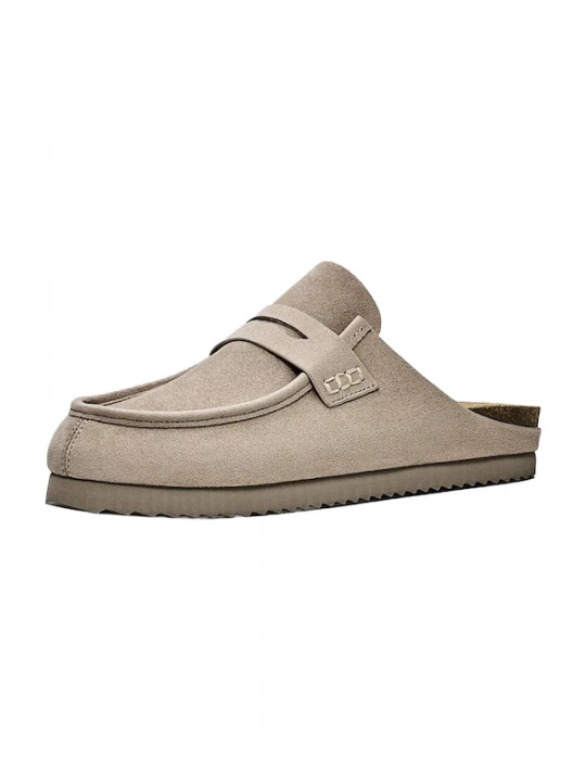 Foto van product Bershka Muiltjes beige