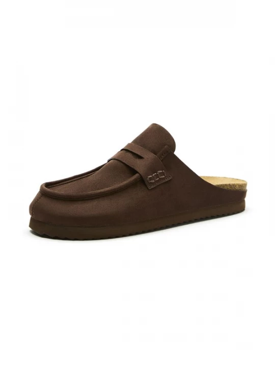 Foto van product Bershka Muiltjes bruin