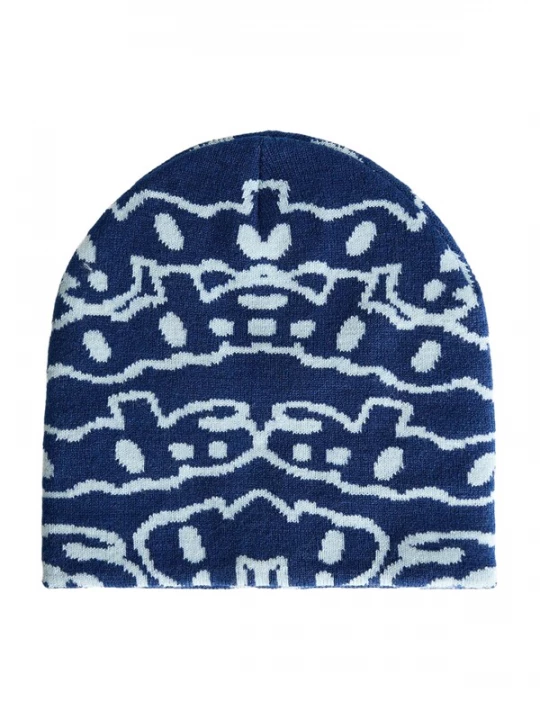 Foto van product Bershka Muts marine / lichtblauw
