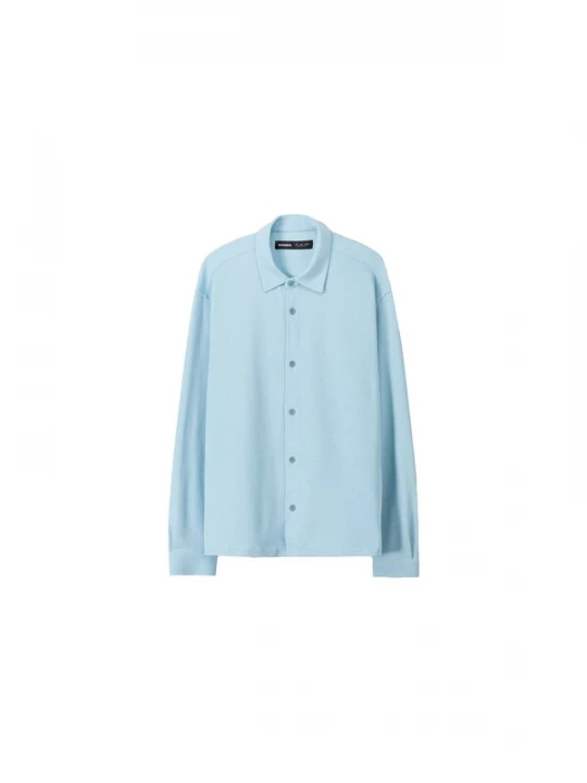 Foto van product Bershka Overhemd hemelsblauw