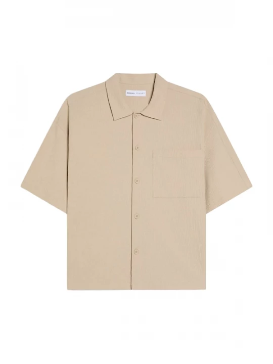 Foto van product Bershka Overhemd sand