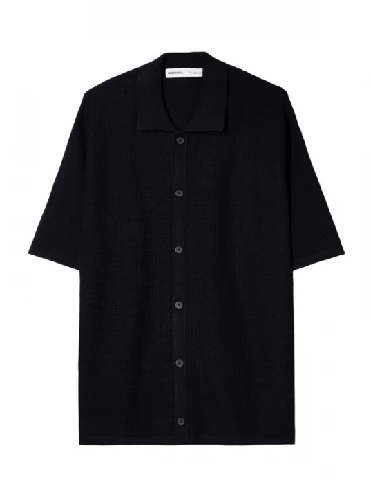 Foto van product Bershka Overhemd zwart
