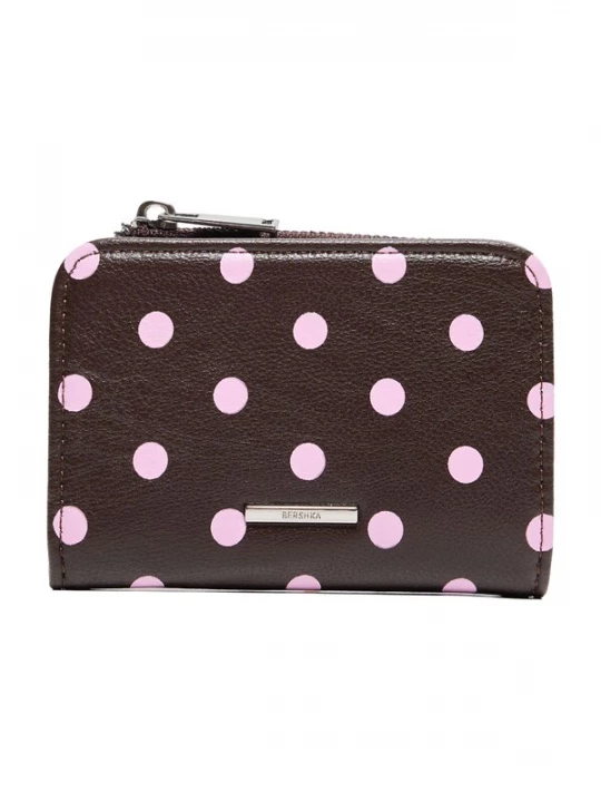 Foto van product Bershka Portemonnee bruin / oudroze