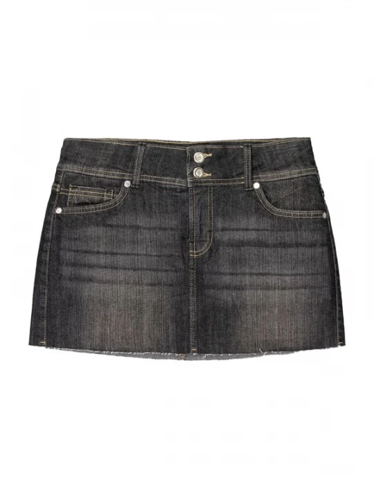 Foto van product Bershka Rok black denim