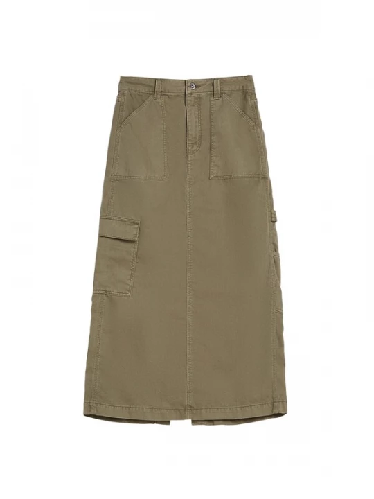 Foto van product Bershka Rok kaki