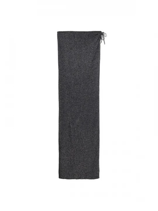 Foto van product Bershka Rok zilvergrijs / zwart