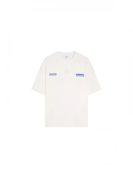 Foto van product Bershka Shirt blauw / offwhite