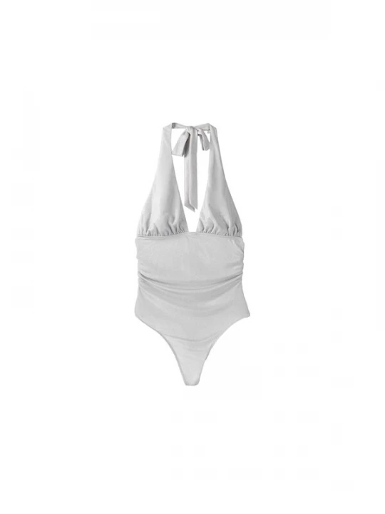 Foto van product Bershka Shirt body zilver