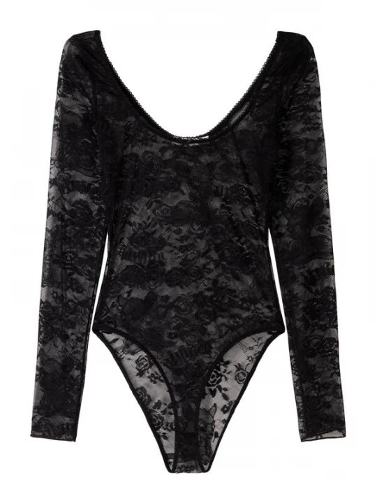 Foto van product Bershka Shirt body zwart