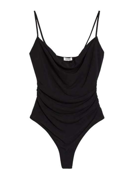 Foto van product Bershka Shirt body zwart