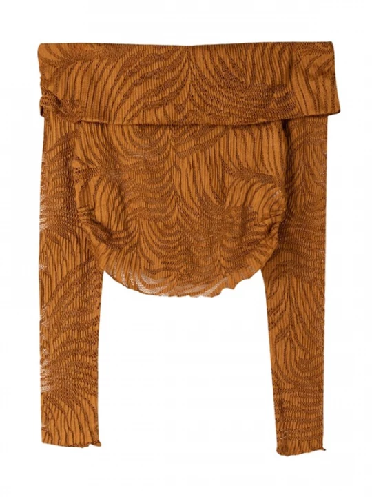 Foto van product Bershka Shirt bruin / cognac