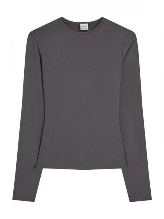 Foto van product Bershka Shirt donkergrijs