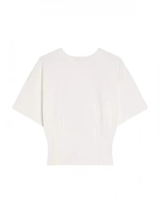 Foto van product Bershka Shirt 'Efecto Corse' offwhite