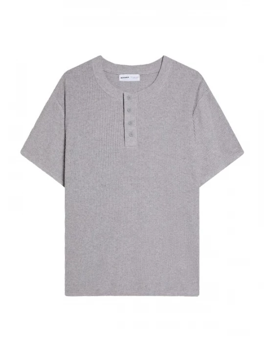 Foto van product Bershka Shirt grijs