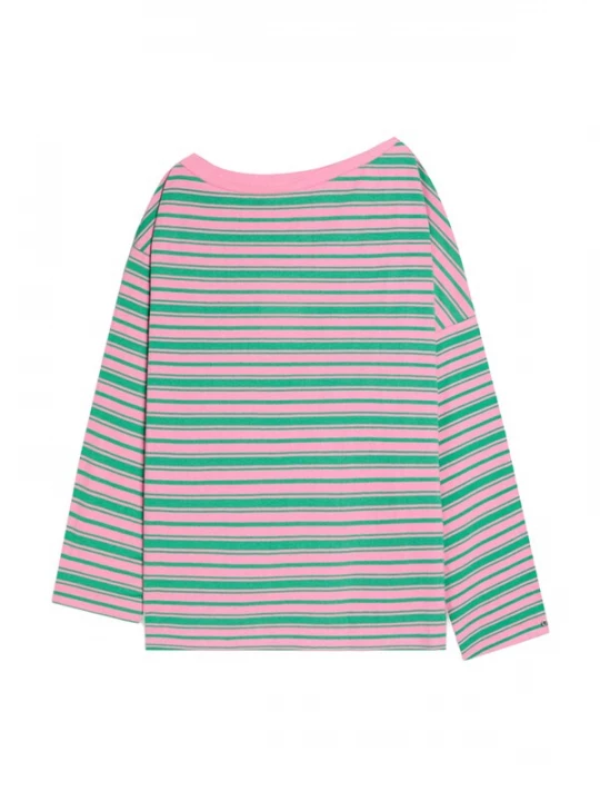 Foto van product Bershka Shirt groen / pink