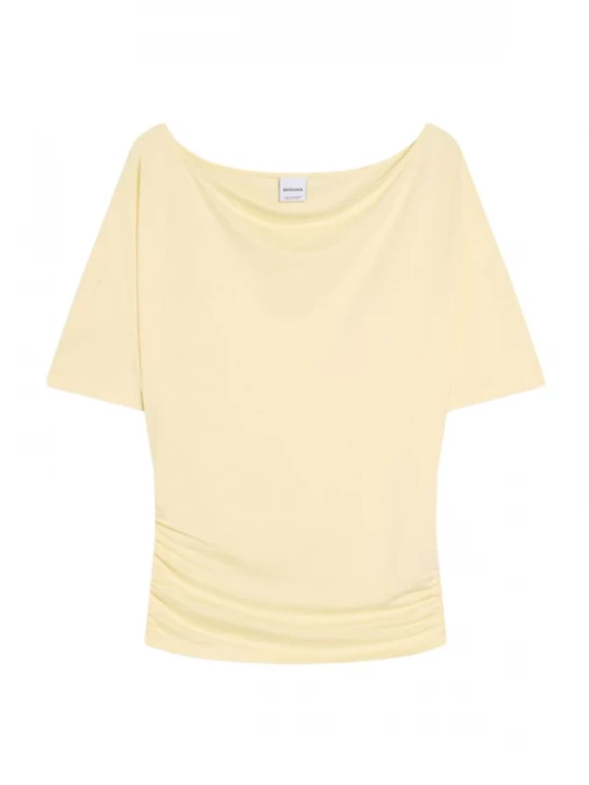 Foto van product Bershka Shirt lichtgeel