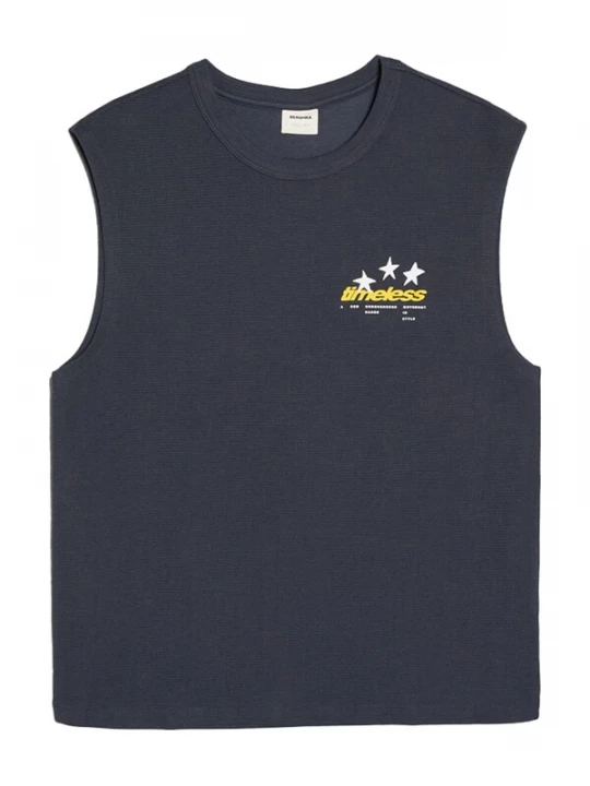 Foto van product Bershka Shirt marine / geel / wit