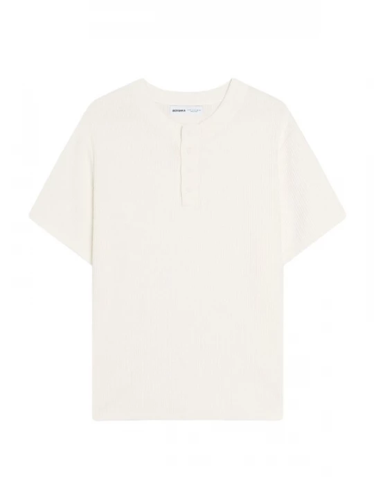 Foto van product Bershka Shirt natuurwit