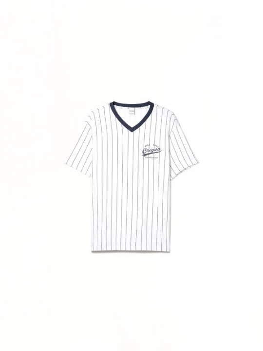 Foto van product Bershka Shirt navy / zwart / wit
