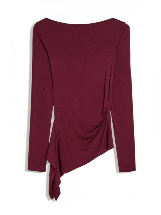 Foto van product Bershka Shirt wijnrood