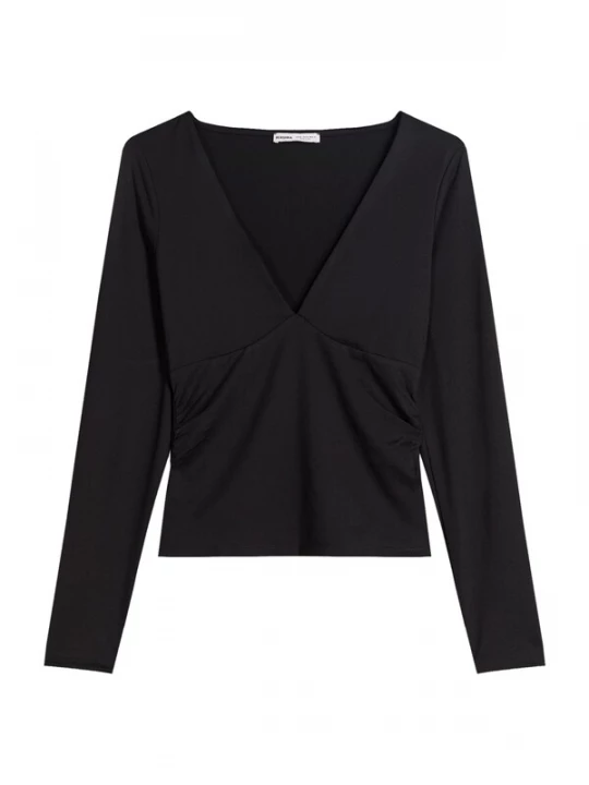 Foto van product Bershka Shirt zwart