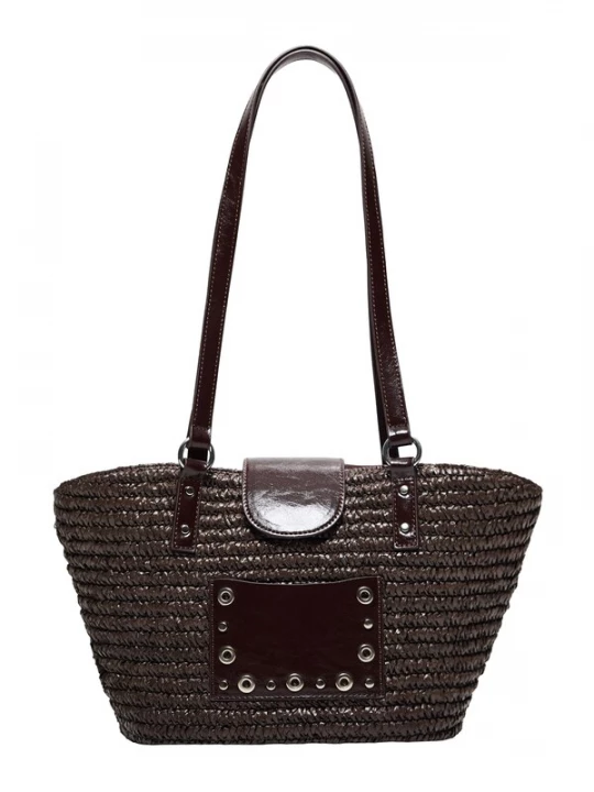 Foto van product Bershka Shopper donkerbruin