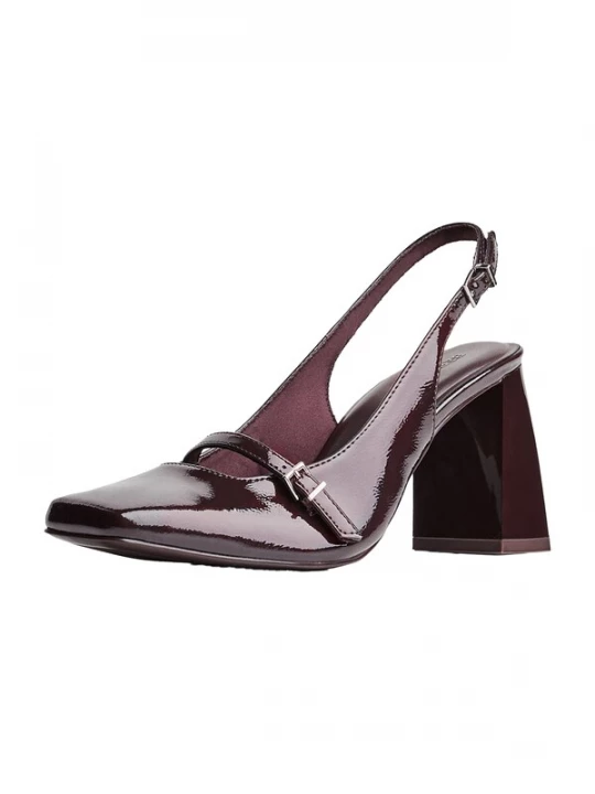 Foto van product Bershka Slingpumps wijnrood