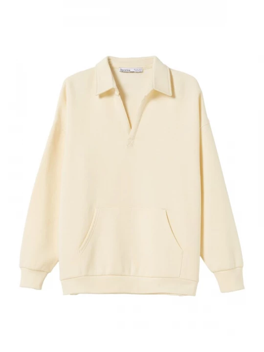 Foto van product Bershka Sweatshirt ecru